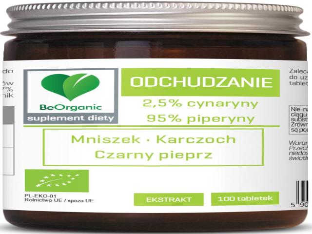 BeOrganic Odchudzanie interakcje ulotka tabletki  100 tabl.