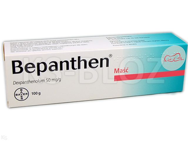 Bepanthen - ulotka (dawkowanie, zastosowanie, interakcje) - KtoMaLek.pl