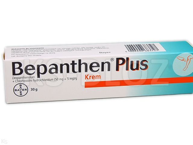 Bepanthen Plus interakcje ulotka krem (5mg+50mg)/g 30 g