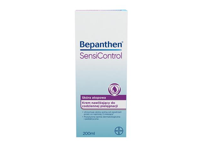 Bepanthen SensiControl interakcje ulotka krem  200 ml