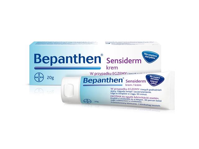 Bepanthen Sensiderm interakcje ulotka krem  20 g