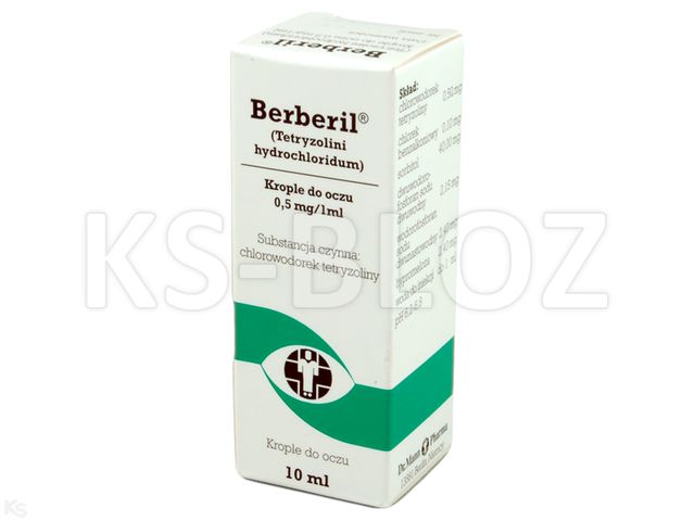 Berberil interakcje ulotka krople do oczu 500 mcg/ml 10 ml