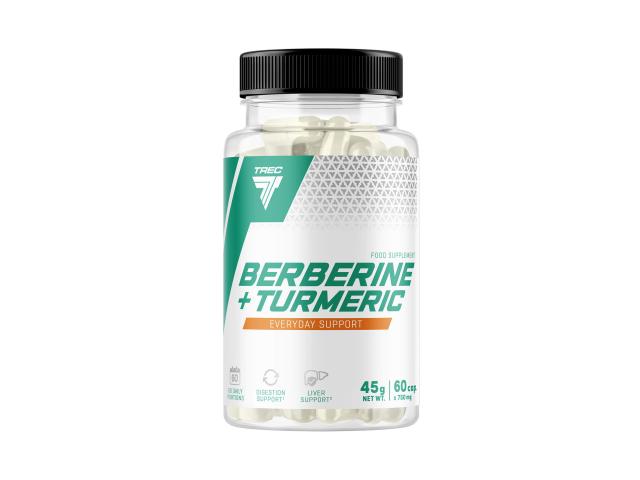 Berberine + Turmeric interakcje ulotka kapsułki - 60 kaps. (but.)