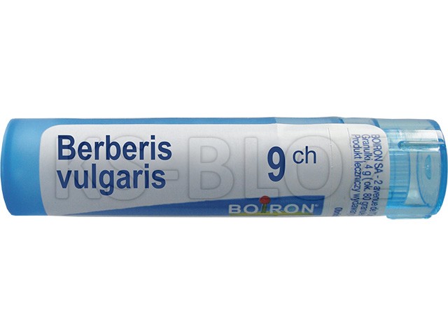 Berberis Vulgaris 9 CH interakcje ulotka granulki  4 g
