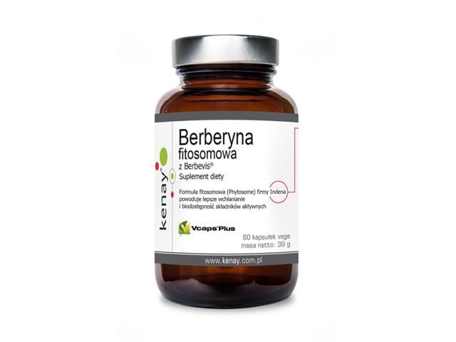 Berberyna fitosomowa z Berbevis interakcje ulotka kapsułki - 60 kaps.