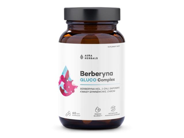 Berberyna Gluco Complex interakcje ulotka kapsułki 60 szt.