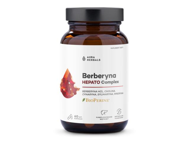 Berberyna Hepato Complex interakcje ulotka kapsułki 60 kaps.