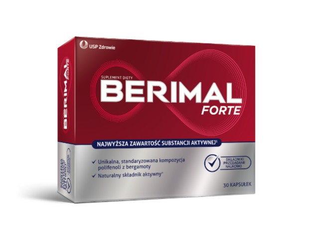 Berimal Forte interakcje ulotka kapsułki  30 kaps.