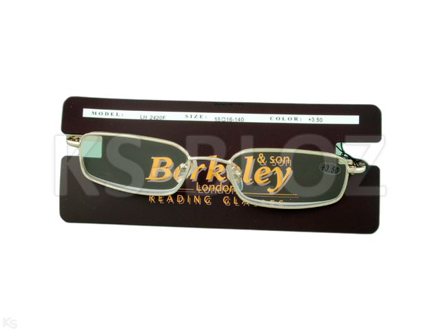 Berkeley Gun Okulary 2420 F +3,5 interakcje ulotka   1 szt.