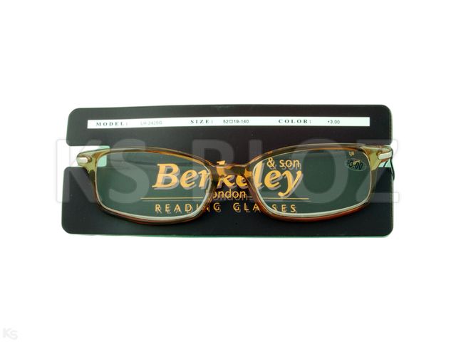 Berkeley Okulary brown 2420 G +3,0 interakcje ulotka okulary  1 szt.