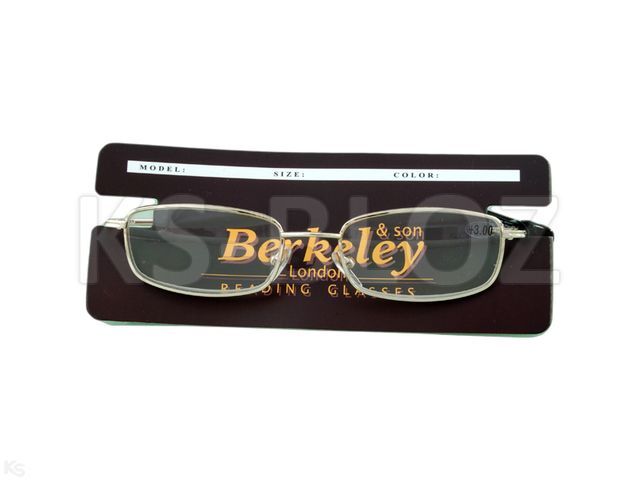 Berkeley Okulary złote 2420 +3,0 interakcje ulotka okulary  1 szt.