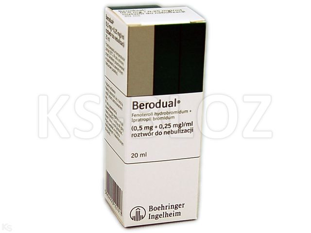 Berodual interakcje ulotka roztwór do nebulizacji (500mcg+250mcg)/ml 