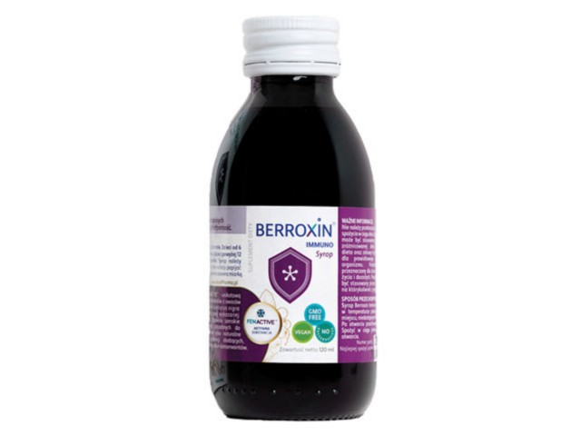 Berroxin Immuno interakcje ulotka syrop  120 ml