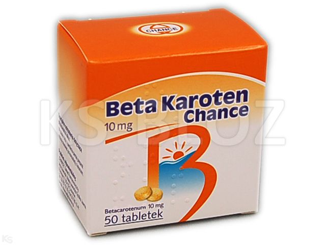 Beta Karoten Amara interakcje ulotka tabletki 10 mg 50 tabl.