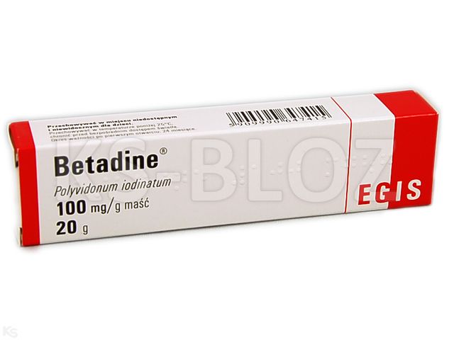 Betadine interakcje ulotka maść 100 mg/g 20 g