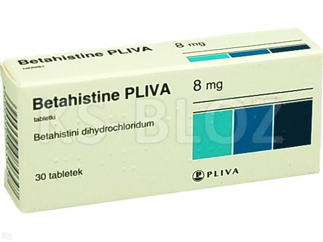 Betahistinum 123ratio interakcje ulotka tabletki 8 mg 30 tabl. | 3 blist.po 10 szt.