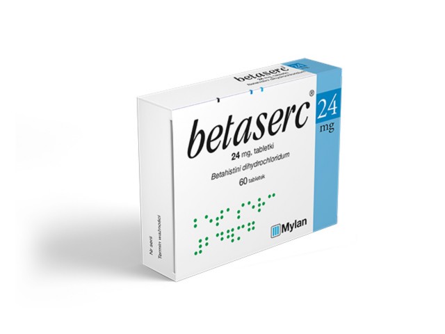 Betaserc interakcje ulotka tabletki 24 mg 20 tabl. | blister