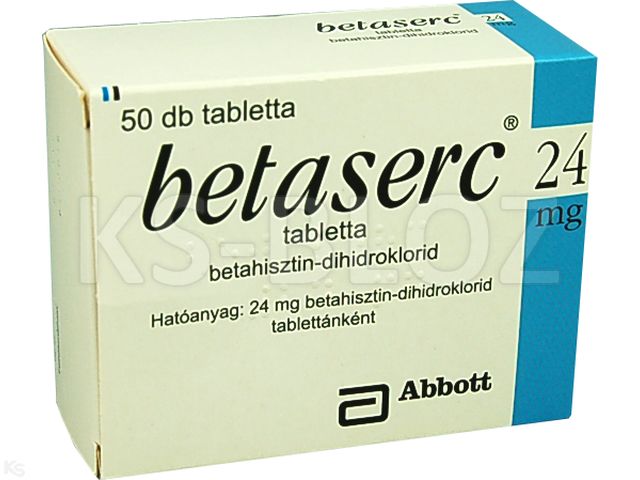 Betaserc interakcje ulotka tabletki 24 mg 50 tabl. (5 blist. po 10 tabl.)