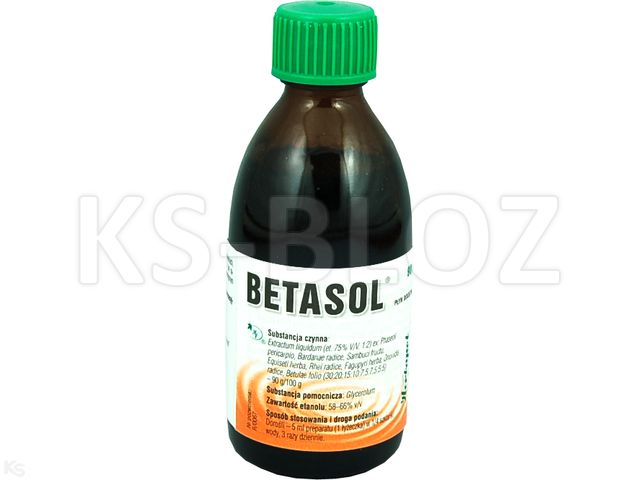 Betasol interakcje ulotka płyn doustny  90 g