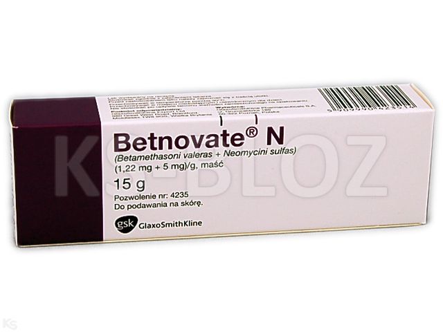 Betnovate N interakcje ulotka maść (1,22mg+5mg)/g 15 g | tuba