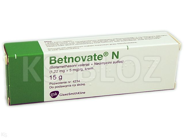 Betnovate N interakcje ulotka krem (1,22mg+5mg)/g 15 g