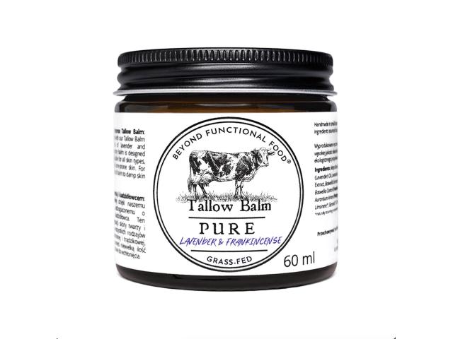 Beyond Functional Food Tallow Balm Pure Lavender & Frankencense Balsam łój lawenda i kadzidłowiec interakcje ulotka balsam - 60 ml