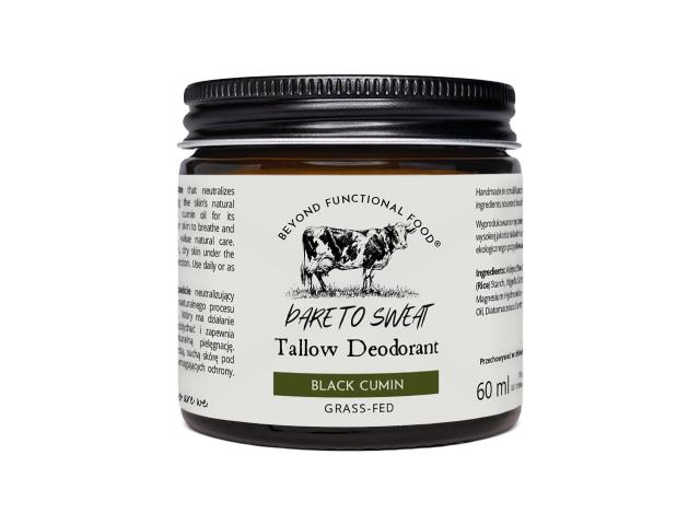 Beyond Functional Food Tallow Deodorant Black Cumin dezod. mineralny z łojem i czarnuszką w paście interakcje ulotka pasta - 60 ml