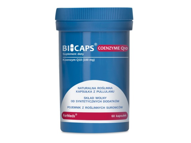 Bicaps Coenzyme Q10 interakcje ulotka kapsułki  60 kaps.