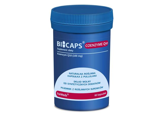 Bicaps Coenzyme Q10 interakcje ulotka kapsułki  60 kaps.