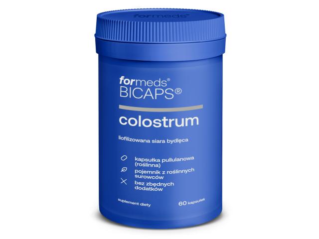 Bicaps Colostrum interakcje ulotka kapsułki - 60 kaps.