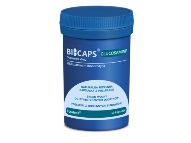 Bicaps Glucosamine interakcje ulotka kapsułki  60 kaps.