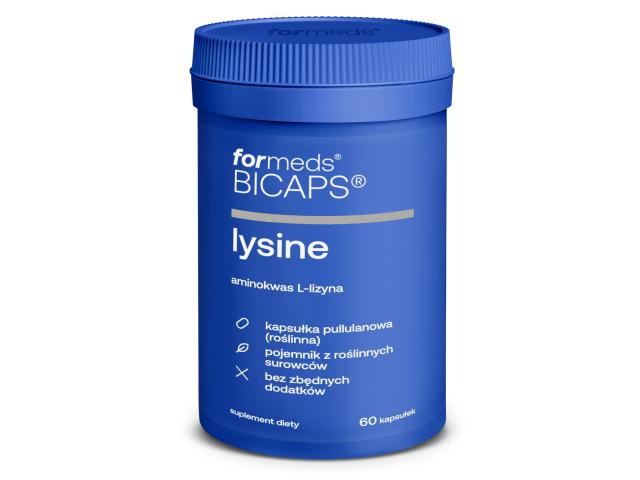 Bicaps Lysine interakcje ulotka kapsułki 60 kaps.