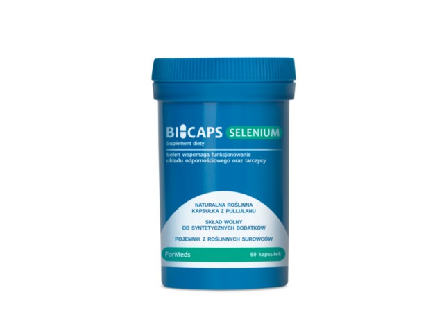 Bicaps Selenium interakcje ulotka kapsułki - 60 kaps.