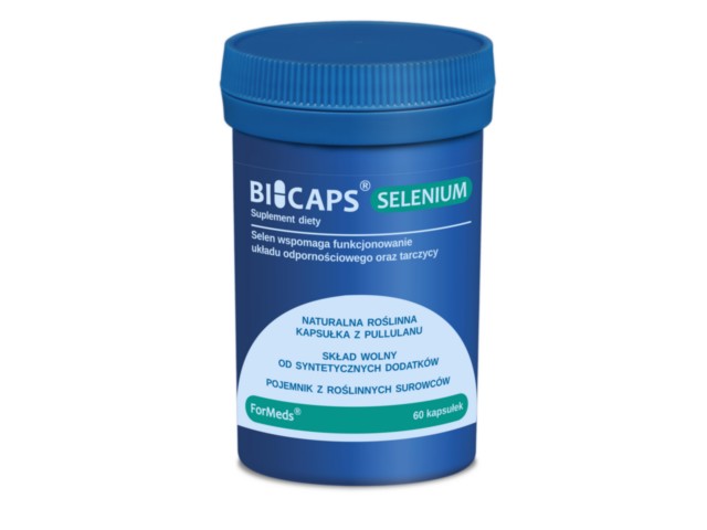 Bicaps Selenium interakcje ulotka   60 kaps.