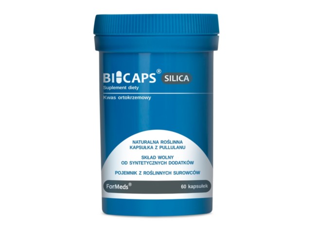 Bicaps Silica interakcje ulotka kapsułki - 60 kaps.