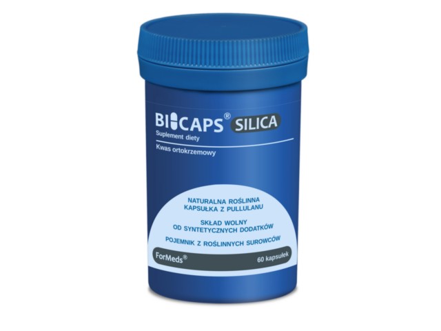 Bicaps Silica interakcje ulotka   60 kaps.