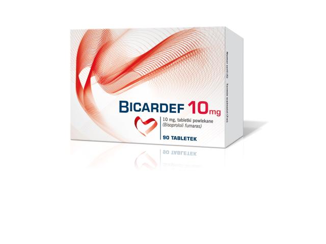 Bicardef 10 interakcje ulotka tabletki 10 mg 90 tabl.