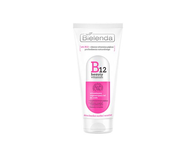 BIELENDA B12 BEAUTY VITAMIN Witaminowy Regenerujący Żel do ciała skóra b.sucha i wrażliwa interakcje ulotka żel - 200 ml