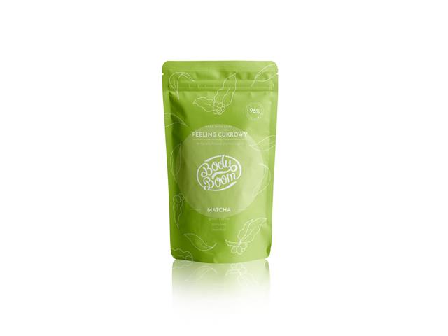 BIELENDA BODY BOOM Peeling cukrowy MATCHA antycellulitowo-stymulujący interakcje ulotka peeling  100 g