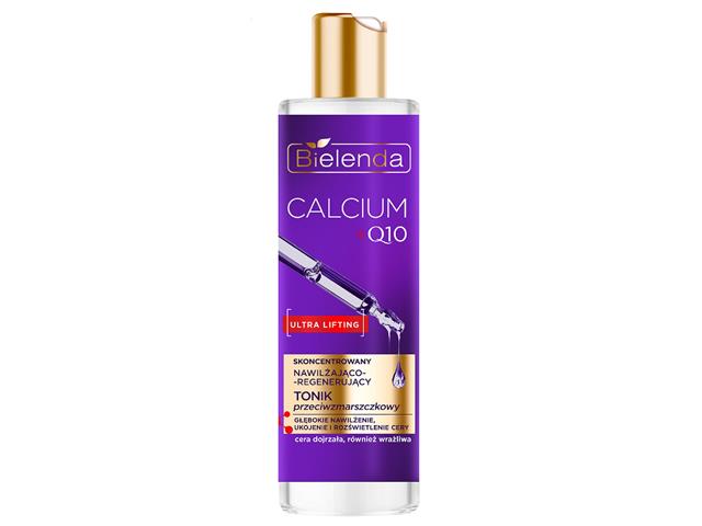 BIELENDA CALCIUM + Q10 Skoncentrowany nawilżająco - regenerujący Tonik przeciwzmarszczkowy interakcje ulotka tonik - 200 ml