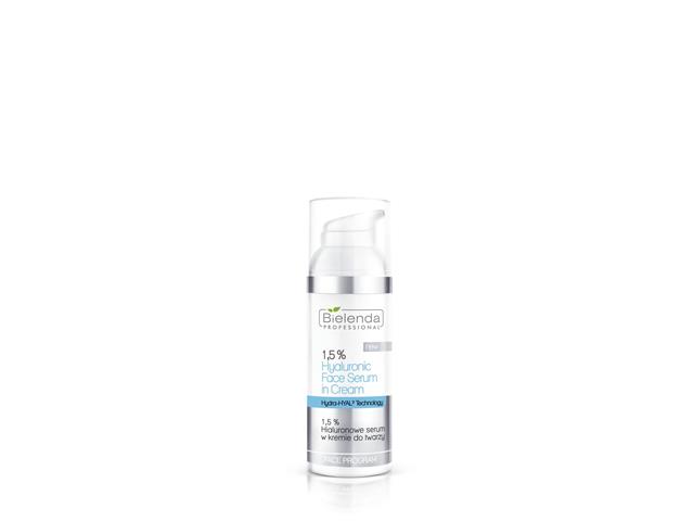 BIELENDA Professional HYDRA-HYAL2 TECHNOLOGY Hialuronowy Krem do twarzy SPF15 interakcje ulotka krem - 100 ml