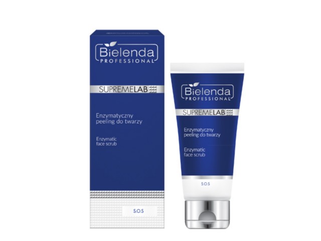 Bielenda Professional Peeling enzymatyczny do twarzy interakcje ulotka żel - 70 g