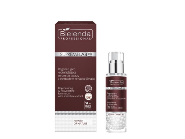 Bielenda Professional Serum do twarzy regenerująco-odmładzające z ekstraktem śluzu ślimaka interakcje ulotka żel  30 g