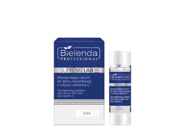 Bielenda Professional Serum wzmacniające do skóry naczynkowej z rutyną, witaminą C interakcje ulotka serum  15 ml