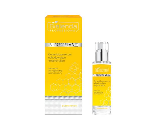 Bielenda Professional SupremeLab Barrier Renew Serum odbudowująco-regenerujące ceramidowe interakcje ulotka serum  30 ml