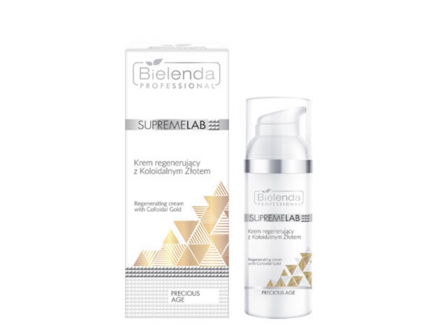 Bielenda Professional SupremeLab Krem regenerujący z koloidalnym złotem interakcje ulotka krem - 50 ml