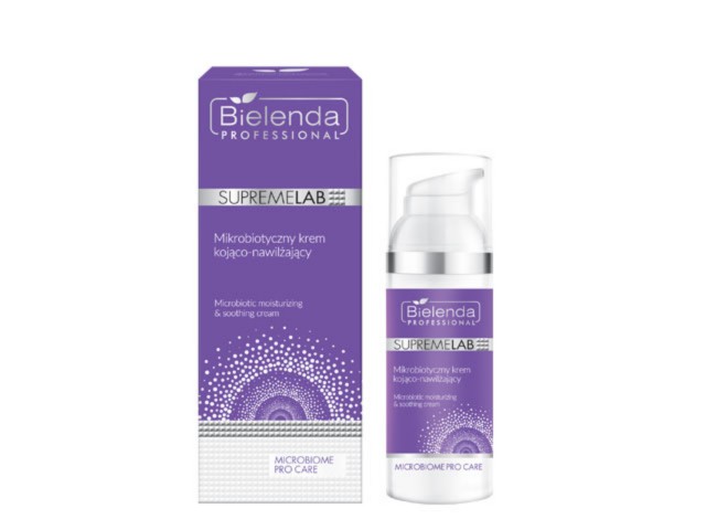 Bielenda Professional SupremeLab Mikrobiome Pro Care Krem kojąco-nawilżający mikrobiotyczny interakcje ulotka krem - 50 ml