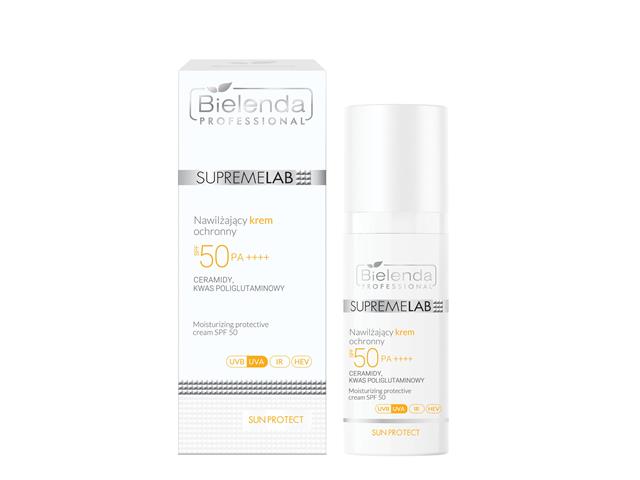 BIELENDA PROFESSIONAL SUPREMELAB Sun Protect Nawilżający Krem ochronny SPF 50 interakcje ulotka krem - 50 ml