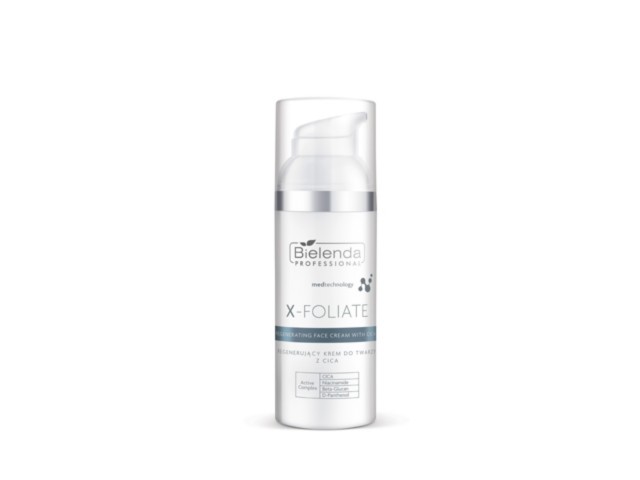 Bielenda Professional X-Foliate Krem do twarzy z cica interakcje ulotka krem - 50 ml