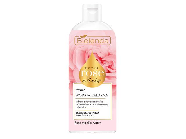 Bielenda Royal Rose Elixir Woda micelarna różana interakcje ulotka woda micelarna  400 ml